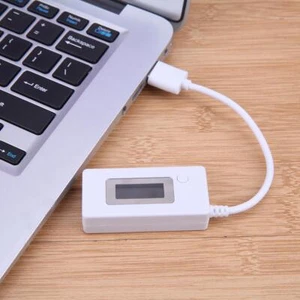 F# LCD USB Charger Mobile Power Detector Battery Tester Voltage Current Meter - Afbeelding 1 van 12