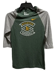 Oakland Athletics Women’s 3/4 T Shirt Small Slim Fit Cotton/polyester/rayon - Picture 1 of 3