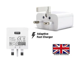 For Motorola Moto G7 Power - Fast UK Wall Charger /USB Type C 3.1 Charging Cable - Picture 1 of 11