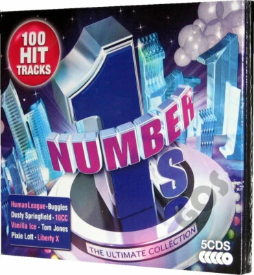 The Ultimate Number 1 Ones 5 CD Original Recordings of 60s 70s 80s 90s 00s Music - Image 1 of 2