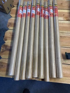 Lot of 9 New Scotch 30” x 15’ Postal Wrapping Paper Kraft Sealed 3M Free Ship - Picture 1 of 4