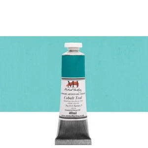 Michael Harding Artist Oil Colours, Cobalt Teal, 40ml Tube, 51340 - Picture 1 of 3