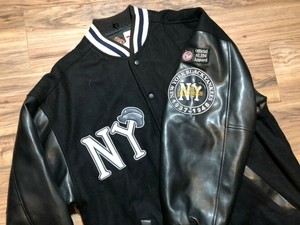 negro league baseball leather jacket