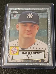 Mini diamante Clarke Schmidt 2022 Topps cromo platino aniversario 55/70 - Imagen 1 de 3