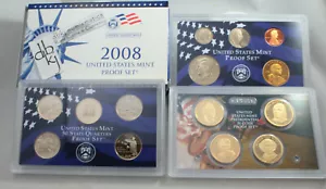 2008 S US Mint Clad Proof Set - 14 Coins - OGP - Picture 1 of 7