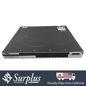 12 Port 1Gb SFP Cisco Catalyst WS-C3750X-12S-E Ethernet Switch F2B Single PSU - Picture 1 of 4