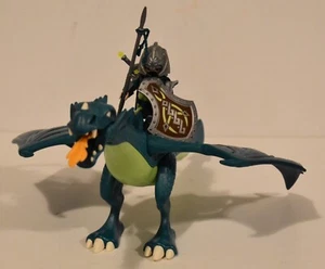 Playmobil 7481 Grüner Drache mit Reiter Drachenland 4835 4836 Ritterburg 3666 - Bild 1 von 6