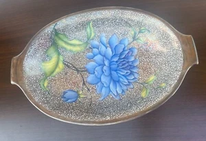 Vintage Rosenthal ~Serving Bowl~Germany Olympia Hangemalt Wagner 13”x8.5” - Picture 1 of 10