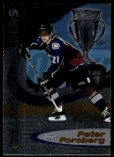 1999-00 Topps Premier Plus Calling All Calders PETER FORSBERG R43