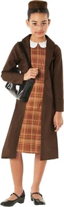 Kids Rosa Parks Costume Girls Historical Civil Rights Freedom Activist Outfit - Picture 1 of 5