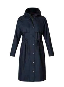 Trench bleu marine marque Yesta (jr) - Imagen 1 de 8
