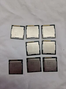 Lot Of 7 Intel Core i3-2120, 1 I3-2100 3.3 GHz 5 GT/s LGA 1155 Desktop CPU SR05Y - Picture 1 of 3