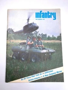 Infantry Mag July - August 1972 -- Vietnam - Cavalry - Infantry Mortars - War - Imagen 1 de 3