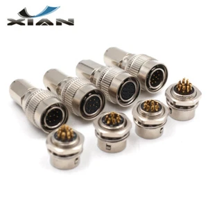 Hirose 10Pin 12Pin Connectors Plug Socket,Industrial Electrical Power Connectors - Picture 1 of 16