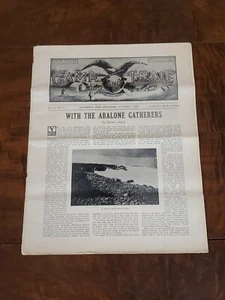 Camp & Trail Journal, Gathering Abalone / Oct. 1911 / Columbus OH / Vol. II #45 - Picture 1 of 21