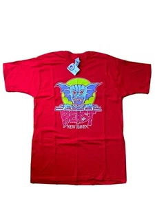 Vintage DSWT Beast of New Haven AHL Hockey Team Shirt Large 1997 Red *RARE* - Picture 1 of 6