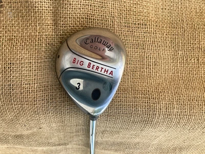 Callaway BIG BERTHA #3 Madera ⛳ CBB Acero Uniflex Foto 1 de 4