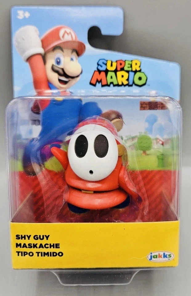 Figura de acción Shy Guy 2,5" • Super Mario • JAKKS Pacific • Nueva Foto 1 de 1