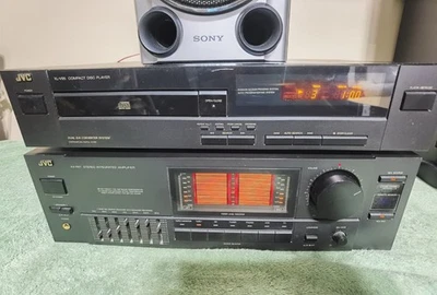 JVC XL-V95 Compact Disc CD Player Dual D/A Converter System Only. Tested, Works  - Image 1 of 4