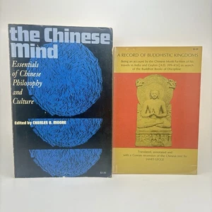 Lot 2 Chinese Philosophy Books – Legge Buddhistic Kingdoms + The Chinese Mind - Picture 1 of 16