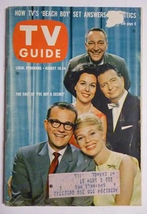 Kentucky August 18 1962 TV Guide I'VE GOT A SECRET Betsy Palmer ROBERT CONRAD - Picture 1 of 2