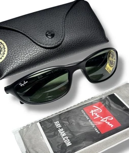 Ray Ban Cutters RB4028 601-S G15 Green Matte Black Sunglasses RARE Discontinued - Picture 1 of 13