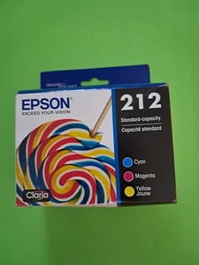 NEW - Epson 212 Tri-Color Ink Cartridges Exp 11/2025 - Free ShipN! - Picture 1 of 1