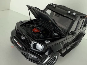 Super Rare 1:18 Almost Real 2020 Mercedes Brabus G800 Adventure XLP in Black!! - Picture 1 of 18