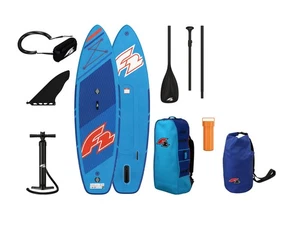 F2 SUP-Board "Allround", mit Doppelkammer-System, mit 3 Finnen - B-Ware sehr gut - Bild 1 von 20