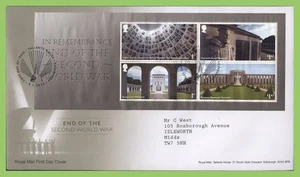 G.B. 2020 End of Second World War mini sheet on First Day Cover, Tallents House - Picture 1 of 1