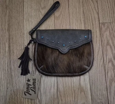 Muñequera Western Tony Lama para mujer marrón atigrado nueva con etiquetas estilo #2192810 Foto 1 de 4