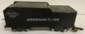 EARLY AMERICAN FLYER S GAUGE READING TENDER TIN SHELL W/LINK COUPLERS - Picture 1 of 5
