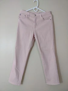 Adriano Goldschmied Jeans Sz 30 Light peach Pink Denim pants Isabella High Rise - Picture 1 of 7