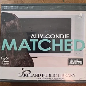 Matched - Ally Condie - 8 Disc Set | Unabridged Audiobook Ex Library - Foto 1 di 2