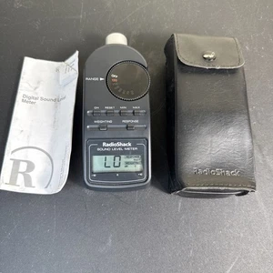 RadioShack 33-2055 Sound Level Meter w/ Case & Manual | Works | Vintage Rare - Picture 1 of 5