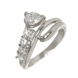 TASAKI Diamond 0.39ct/0.28ct Ring Platinum size4.5(US) 90291171 - Picture 1 of 9