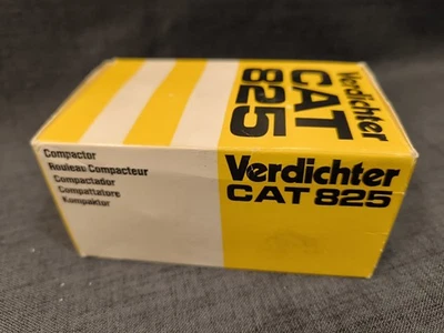 Compressore Caterpillar Cat 1:50 825 In Ottime Condizioni E La Scatola Originale No Conrad Nz - Immagine 1 di 4