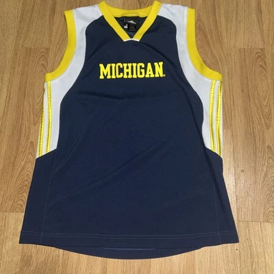 Adidas Boy’s Michigan Wolverines Basketball Jersey Size Large (14/16) EUC - Image 1 of 4