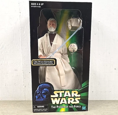 Hasbro 1998 Star Wars Power of the Force POTF 12" Obi-Wan Kenobi Action Figure - Image 1 of 4