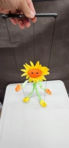 Sunflower Marionette String Puppet Vintage Rare - Picture 1 of 5