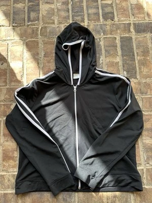 Prospirit Womens Full Zip Hoodie Black XL (8005) - Image 1 of 2