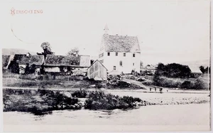 #35 Original AK Hirschling Geiselhöring Niederbayern Schloss 2.10.1917 - Bild 1 von 2