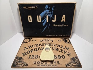 Tablero Ouija William Fuld Mystifying Oracle Parker Brothers Completo 1960 De Colección - Imagen 1 de 11