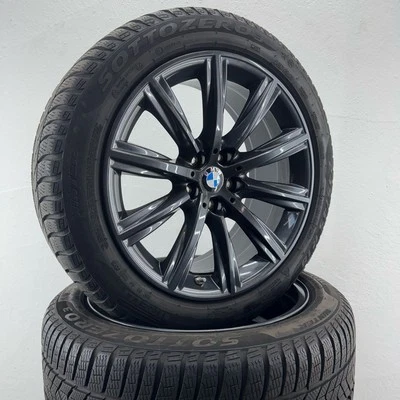 Original BMW 5er G30 G31 Winterräder 18 Zoll Styling 684 DOT23 - Bild 1 von 4