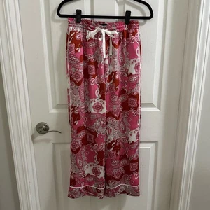 J. CREW Relaxed Pant Vintage Paisley Pink Rust Damen Gr. 4 - Bild 1 von 11
