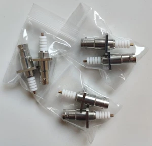 6x SHV Buchse 50 Ohm RP-BNC für RG58 LMR195 RG223 Kabel - Bild 1 von 1