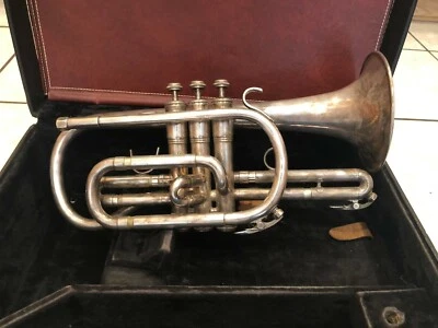 Corneta King Opus 7 vintage rara con estuche Foto 1 de 4