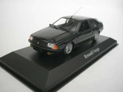 RENAULT FUEGO GTX 2 LITRI 1984 NERO MAXICHAMPS 940113521 1/43 METAL MINICHAMPS - Immagine 1 di 4