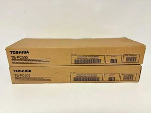2 OEM Toshiba eSTUDIO 2505AC,3005AC,3015AC,3055C Waste Toner Container TB-FC505 - Picture 1 of 6