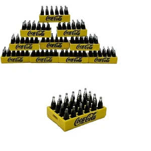 LOT OF 10 CASES OF COCA COLA WITH PREMIUM WOOD PALLET MINIATURE (B6:7) - Bild 1 von 7